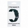 Ανταλλακτικό Λουράκι Trender TR-SL22DGR Σιλικόνης 22mm Σκούρο Πράσινο