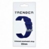 Ανταλλακτικό Λουράκι Trender TR-SL22BL Σιλικόνης 22mm Μπλέ
