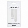 Ανταλλακτικό Λουράκι Trender TR-SP20WH Sport 20mm Λευκό