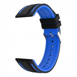 Ανταλλακτικό Λουράκι Trender TR-GM22BKBL Gamer 22mm Μαύρο-Μπλέ