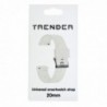 Ανταλλακτικό Λουράκι Trender TR-SL20WH Σιλικόνης 20mm Λευκό