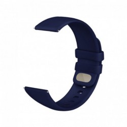 Ανταλλακτικό Λουράκι Trender TR-SPP22DBL Sport Plain 22mm Σκούρο Μπλέ