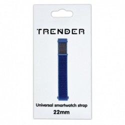 Ανταλλακτικό Λουράκι Trender TR-NY22BL Nylon 22mm Μπλέ