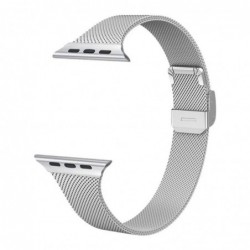 Ανταλλακτικό Λουράκι Trender TR-AST41SL Apple Steel 40/41mm Ασημί