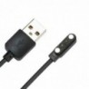 Φορτιστής Ancus Wear 2 pin - 4.0mm για Smartwatch και Smartband Μαύρο