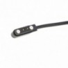 Φορτιστής Ancus Wear 2 pin - 4.0mm για Smartwatch και Smartband Μαύρο