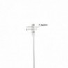 Φορτιστής Ancus Wear 2 pin - 7.62mm για Smartwatch και Smartband Λευκό