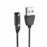 Φορτιστής Hoco για Y2 Smart watch 2 pin 5V/0.15A 0.6μ  Μαύρο