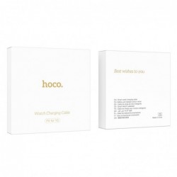 Φορτιστής Hoco για Y2 Smart watch 2 pin 5V/0.15A 0.6μ  Μαύρο