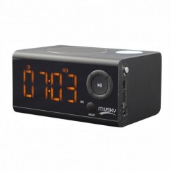 Φορητό Ηχείο Bluetooth Musky DY40 5W Bluetooth V4.2 Οθόνη LED Ξυπνητήρι Ραδιόφωνο,AUX,Micro SD και Νυχτερινό Φώς