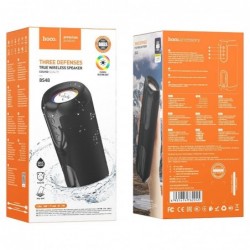 Φορητό Ηχείο Wireless Hoco BS48 Artistic sports Μαύρο IPX5 V5.1 TWS 2x5W, 1200mAh, Μικρόφωνο, FM, USB & AUX θύρα και Micro SD