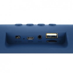 Φορητό Ηχείο Bluetooth Maxton Masaya MX116 3W Μπλέ με Ανοιχτή Ακρόαση, Audio-in, MicroSD και FM Radio