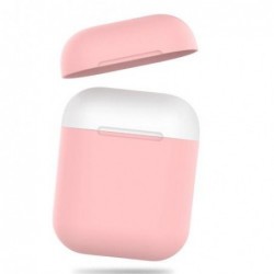 Θήκη Σιλικόνης AhaStyle PT38 Apple AirPods Tone Ροζ-Λευκό