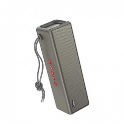 Φορητό Ηχείο Wireless Hoco HC3 BounceTWS Γκρι V5.0 2X5W, 2400mAh, IPX4, Μικρόφωνο, FM, USB & AUX θύρα, Micro SD