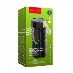 Φορητό Ηχείο Wireless Hoco HC7 Pleasant Sports Μαύρο V5.0 TWS 2x5W, 2400mAh, Μικρόφωνο, FM, USB & AUX θύρα και Micro SD