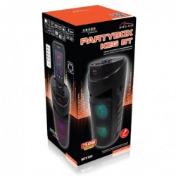 Φορητό Ηχείο Bluetooth Media-Tech Partybox Karaoke MT3165 30W, με Τηλεχειριστήριο, Είσοδο 3.5mm, USB, Micro SD και LED Οθόνη Μαύ
