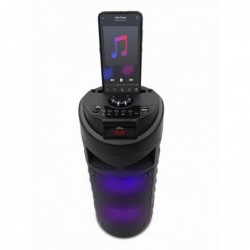 Φορητό Ηχείο Bluetooth Media-Tech Partybox Karaoke MT3165 30W, με Τηλεχειριστήριο, Είσοδο 3.5mm, USB, Micro SD και LED Οθόνη Μαύ