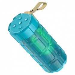 Φορητό Ηχείο Wireless Hoco HC7 Pleasant Sports Μπλέ V5.0 TWS 2x5W, 2400mAh, Μικρόφωνο, FM, USB & AUX θύρα και Micro SD