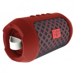 Φορητό Ηχείο Bluetooth Maxton Masaya MX116 3W Κόκκινο με Ανοιχτή Ακρόαση, Audio-in, MicroSD και FM Radio