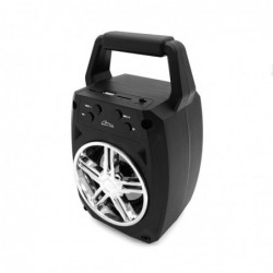 Φορητό Ηχείο Bluetooth Media-Tech Playbox Jive MT3170 5W, AUX-IN, 3.5mm, BT 5.0, USB, Micro SD, Ραδιόφωνο, Πολύχρωμο Φωτισμό