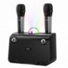 Φορητό Ηχείο Wireless Hoco BS41 Plus Karaoke  Μαύρο V5.0 20W, 4800mAh, USB & AUX θύρα, Micro SD με 2 Ασύρματα Μικρόφωνα
