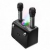 Φορητό Ηχείο Wireless Hoco BS41 Plus Karaoke  Μαύρο V5.0 20W, 4800mAh, USB & AUX θύρα, Micro SD με 2 Ασύρματα Μικρόφωνα
