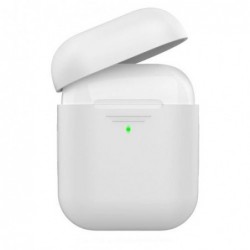 Θήκη Σιλικόνης AhaStyle PT02-F Apple AirPods Premium Λευκό