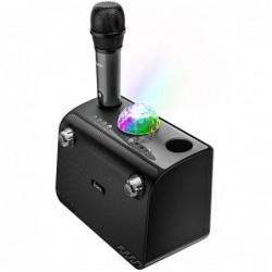 Φορητό Ηχείο Wireless Hoco BS41 Karaoke  Μαύρο V5.0 20W, 2400mAh, USB & AUX θύρα και Micro SD με Ασύρματο Μικρόφωνο
