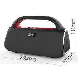 Φορητό Ηχείο Bluetooth Musky DY18 10W Bluetooth V5.0 Aux, Micro SD και Ραδιόφωνο