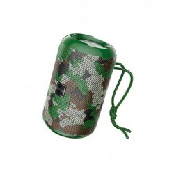 Φορητό Ηχείο Wireless Hoco HC1 Trendy Sound TWS Πράσινο Παραλλαγής V5.0 5W, 1200mAh, IPX5, Μικρόφωνο, FM, USB & AUX θύρα και Mic