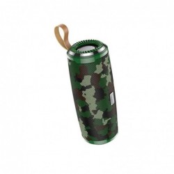 Φορητό Ηχείο Wireless Hoco BS38 Cool freedom Πράσινο Παραλλαγής V5.0 TWS 2x3W, 1200mAh, Μικρόφωνο, FM, USB & AUX θύρα και Micro 