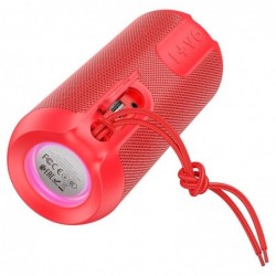 Φορητό Ηχείο Wireless Hoco BS48 Artistic sports Κόκκινο IPX5 V5.1 TWS 2x5W, 1200mAh, Μικρόφωνο, FM, USB & AUX θύρα και Micro SD