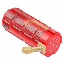 Φορητό Ηχείο Wireless Hoco HC7 Pleasant Sports Κόκκινο V5.0 TWS 2x5W, 2400mAh, Μικρόφωνο, FM, USB & AUX θύρα και Micro SD