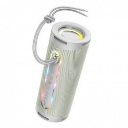 Φορητό Ηχείο Wireless Hoco HC9 Dazzling Γκρι TWS Μαύρο V5.0 2X5W, FM, USB & AUX θύρα, Micro SD