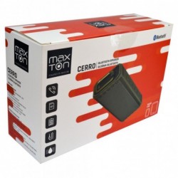 Φορητό Ηχείο Εξωτερικού Χώρου Bluetooth Maxton Cerro MX56 3W IP67 Μαύρο με Ανοιχτή Ακρόαση, Audio-in, MicroSD