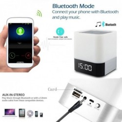 Φορητό Ηχείο Bluetooth Musky DY28 Plus 5W με Διάφ. Χρωματ, Οθόνη, Ξυπνητήρι, Αισθ. Αφής, Ανοιχτή Ακρόαση και USB