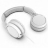 Ακουστικά Stereo Philips On-Ear Stereo 3.5mm TAH4105WT/00 Λευκό με Μικρόφωνο, Πλήκτρο Απάντησης
