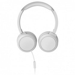 Ακουστικά Stereo Philips On-Ear Stereo 3.5mm TAH4105WT/00 Λευκό με Μικρόφωνο, Πλήκτρο Απάντησης