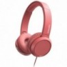 Ακουστικά Stereo Philips On-Ear Stereo 3.5mm TAH4105RD/00 Κόκκινο με Μικρόφωνο, Πλήκτρο Απάντησης
