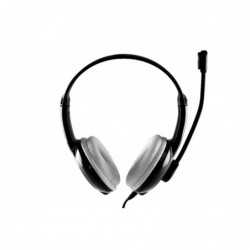 Ακουστικά Stereo Media-Tech MT3573 EPSILION USB με Μικρόφωνο και Ενσωματωμένο Χειριστήριο με Πλήκτρα Ελέγχου Μαύρα