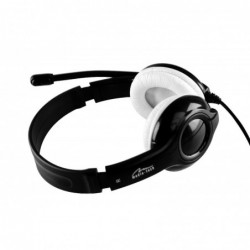 Ακουστικά Stereo Media-Tech MT3573 EPSILION USB με Μικρόφωνο και Ενσωματωμένο Χειριστήριο με Πλήκτρα Ελέγχου Μαύρα