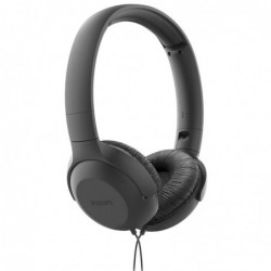 Ακουστικά Stereo Philips On-Ear HS TAUH201BK/00 3.5 mm Μαύρο με Μικρόφωνο για Κινητά Τηλέφωνα και Συσκευές Ήχου