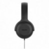 Ακουστικά Stereo Philips On-Ear HS TAUH201BK/00 3.5 mm Μαύρο με Μικρόφωνο για Κινητά Τηλέφωνα και Συσκευές Ήχου