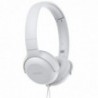 Ακουστικά Stereo Philips On-Ear HS TAUH201WT/00 3.5 mm Λευκό με Μικρόφωνο για Κινητά Τηλέφωνακαι Συσκευές Ήχου