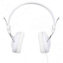 Ακουστικά Stereo Hoco W5 Manno 3.5mm Λευκά με Μικρόφωνο και Πλήκτρο Ελέγχου