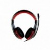 Ακουστικά Stereo Media-Tech MT3574 NEMESIS USB με Μικρόφωνο και Ενσωματωμένο Χειριστήριο με Πλήκτρα Ελέγχου Μαύρα-Κόκκινα