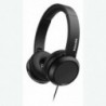 Ακουστικά Stereo Philips On-Ear Stereo 3.5mm TAH4105BK/00 Μαύρο με Μικρόφωνο, Πλήκτρο Απάντησης