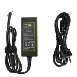 Τροφοδοτικό Laptop Green Cell AD06P Συμβατό με Asus Eee PC 1001PX 1001PXD 1005HA 19V 2.1A 40W Κονέκτορας 2.5-0.7mm  Καλώδιο1.2m