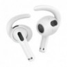 Earhooks Σιλικόνης με Θήκη AhaStyle PT60 Apple Airpods 3 Λευκό (3 ζεύγη)