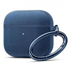 Θήκη Σιλικόνης Spigen Urban Fit Apple AirPods 3 με Γάντζο Σκούρο Μπλε